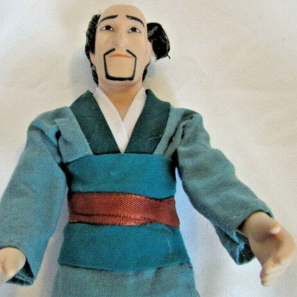 Disney Deagostini Figurines Mulan & Fa Zhou RARE Porcelain Warrior & Girl Dolls - Picture 7 of 16